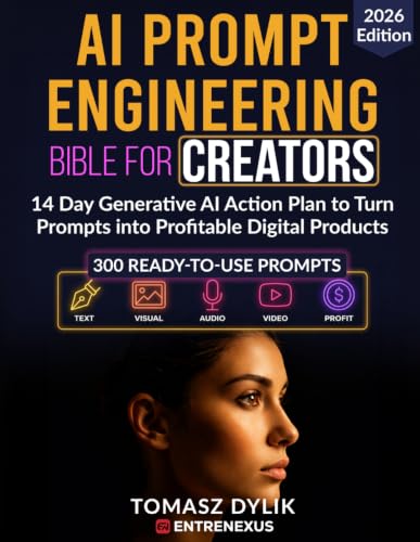 AI Prompt Engineering Bible for Creators: 14 Day Generative AI Ac...
