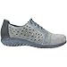 NAOT Women's Lalo Koru Trans Slip-Resistant Lace-Up Leather/Suede Classic Shoes, Soft Gray/Vintage Slate/Tin Gray, 37 EU/6 US