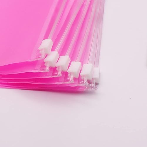 Miniatura 18 de Bolsillos para carpeta A5 color morado, 12 sobres con cremallera, bolsas de hojas sueltas, 6 agujeros, organizador de cremallera de PVC, carpeta 12