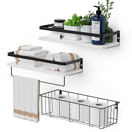 Best Rustic White Floating Shelves For Your Home