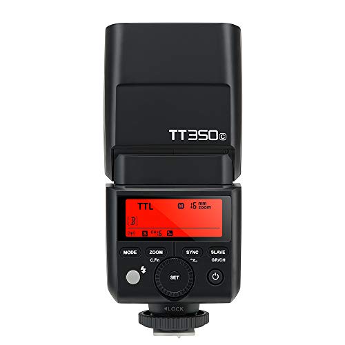 Godox TT350S TTL Camera Flash Speedlite, 2.4G HSS GN36 Mini Thinklite for Sony Mirrorless Digital Camera