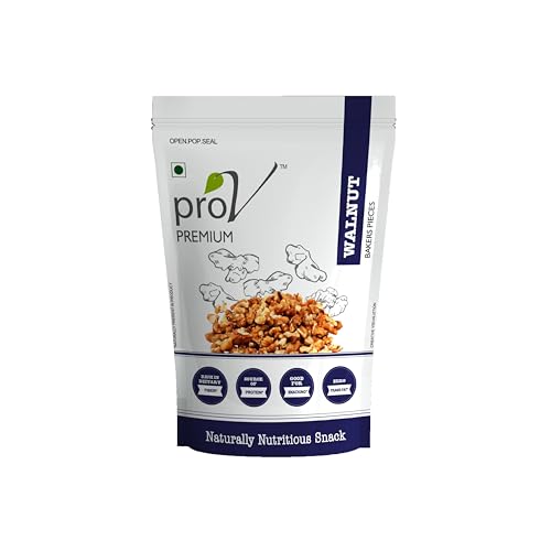 Image of ProV Premium - Walnut bakers pieces 250 gm| Natural Akhrot Giri | Healthy & Tasty Snacking Dryfruit | Rich In Protein, Iron & Antioxidants | Omega3 Booster| Helps in Cardiac Health