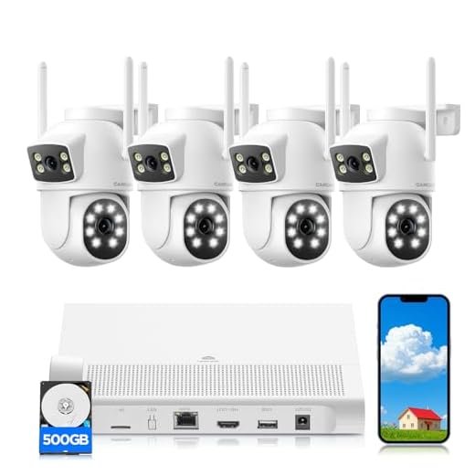 4MP Dual Lens Security Camera System