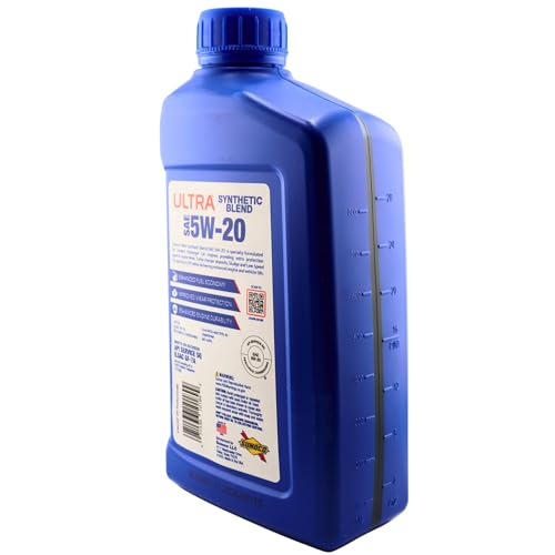 Aceite para motor Sunoco Ultra Synthetic Blend 5W-20 pack 4 miniatura 6