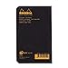 Rhodia Slim Staplebound Notebooks - Graph 48 sheets - 3 x 4 3/4 in. - Black cover