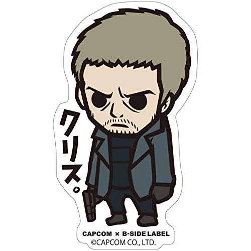 Amazon.co.jp: CAPCOM×B-SIDE LABELステッカー バイオハザード クリス