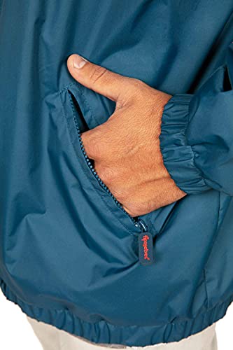 Image of Tipsy Elves Windbreaker Jackets - Retro 80's & 90's Hooded Windbreaker Jacket