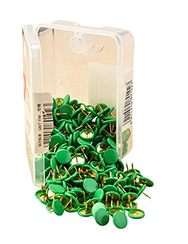 Legou Punaises pour Mur Photos,Cartes,etc 300 Pcs Multifonction Coloré 8mm Vert