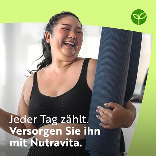 Multivitamine & Mineralien für Frauen - 24 essentielle aktive Vitamine & Mineralien mit zusätzlicher Hyaluronsäure - 180 vegane Tabletten - keine synthetischen Füllstoffe oder Bindemittel - Nutravita