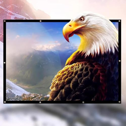 Écran de projection extérieur lavable avec toile double face haute netteté