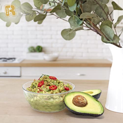 R-Kay 6 Oz Clear Plastic Bowls - 50 Pack Disposable Bowls - Premium Hard Small Plastic Bowls - Heavy Duty Ice Cream Bowls Disposable Dessert Bowls And Salsa Bowls For Party #TOP2