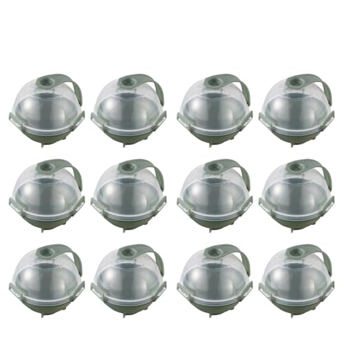 Molde para bolas de hielo redondas GALPADA 12 piezas verde miniatura 1