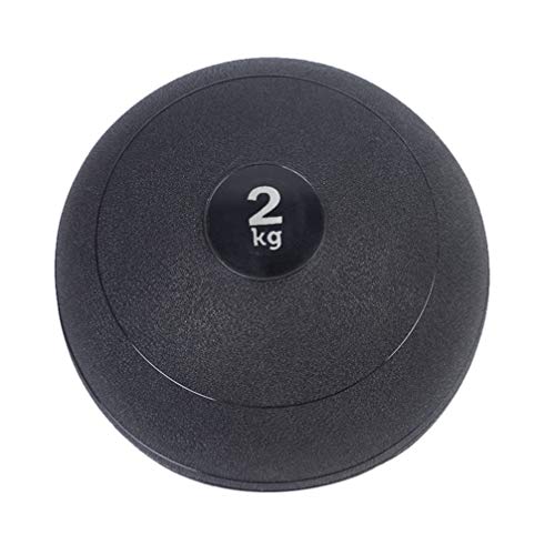 Bola Slam Ball de 2 kg IMIKEYA para treino de peso, bola de ginástica, preta