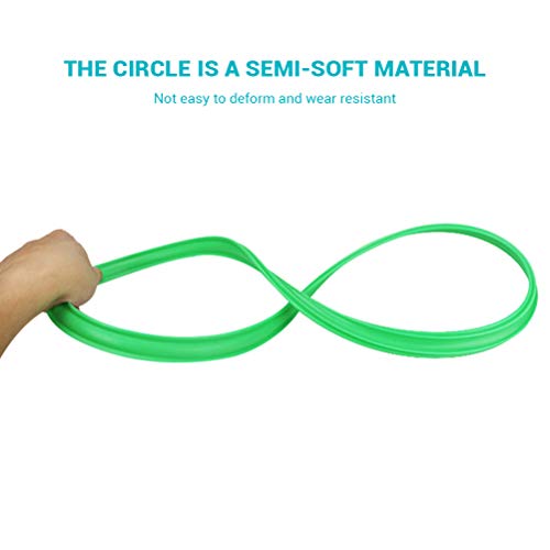 Uyuke Hopscotch Ring Game Toys Mehrfarbige Kunststoffringe und Anschlüsse Indoor- oder Outdoor-Spiele – Bild 3