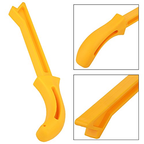 DEWIN Safety Fresher, Push Stick Yellow Wood Safety Saw Push Stick for Router Blade Work Board Carpentry - Image 3