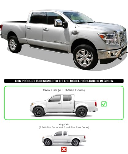 Estribos HD Ridez Flat Style 6 pulgadas pulidos compatible Nissan Frontier miniatura 6