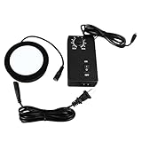 Stereo Microscope Adjustable Illumination Round Light Source Microscope Bottom Light for Laboratory Microscope with 35000Lx High Illuminance White Light 6400K Color Temperature