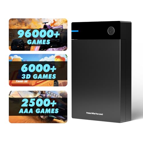 Disque dur de jeu rétro Kinhank 12T pour animer vos soirées gaming en famille ou entre amis