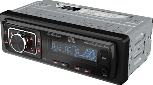 JBL Autoradio Bluetooth Voiture Celebrity 150 par Harman Kardon, Poste Radio 1 DIN, 4x50W, Streaming Bluetooth, kit Main Libre Voiture, écran Amovible, AM/FM,...
