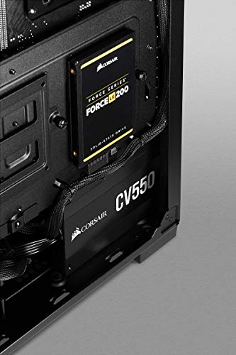 Corsair CV550 Alimentatore PC, 80 Plus Bronze, 550 W, CV (Cavi Fissi), Nero