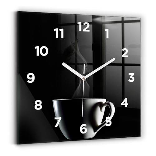 Horloge moderne silencieuse de qualité supérieure Wallfluent