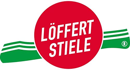 Spatenstiel Löffert DIN 20152, Länge 1050 mm, Doppelt Dampfgebogen