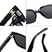 Aiulolam Women's Polarized Sunglasses Fashion Full Frame TR90 Material UV400 Suitable Sun Protection, Outfit, Outdoor (black)