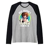Disney Pixar Incredibles Syndrome Super Raglan Baseball Tee