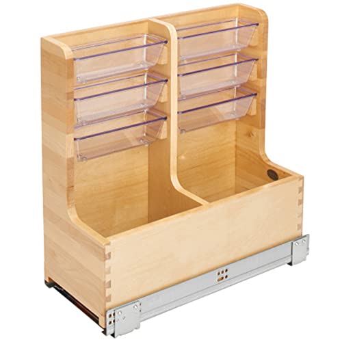 Image of Rev-A-Shelf 24 inch Pullout Kitchen /Bathroom Cabinet Organizer w /Soft-Close