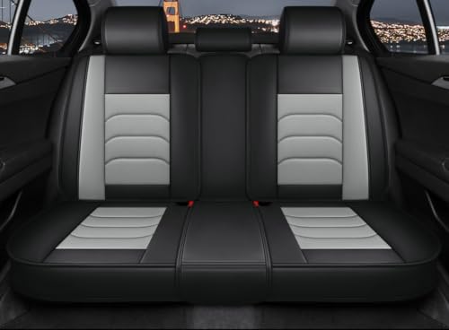 Fundas de asientos para coche Audi A4 B7 Sedán (2004-2008), juego universal completo en gris 2
