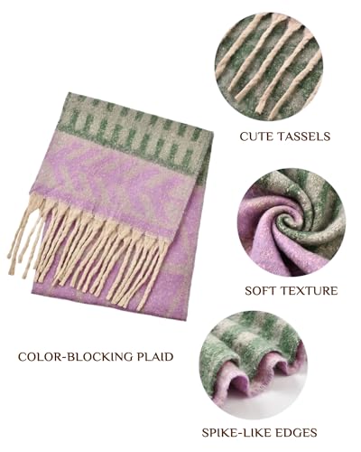 Premillow Scarf for Women - Winter Long Scarf Warm and Fashion, Shawls and Wraps for Evening Dresses Pashmina Large Blanket Scarfs4