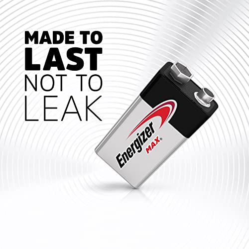 Image of Energizer 9V Batteries, Max Alkaline Power, 3 Pack