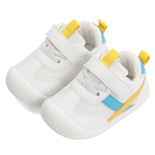 Image of Baby Shoes Boys Girls First Walkers Cute Animals Toddler Sneakers Prewalkers Rubber Sole