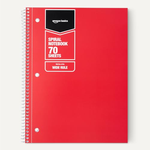 Save 33% on Amazon Basics 5-Pack Wide Ruled Notebooks - Image 6