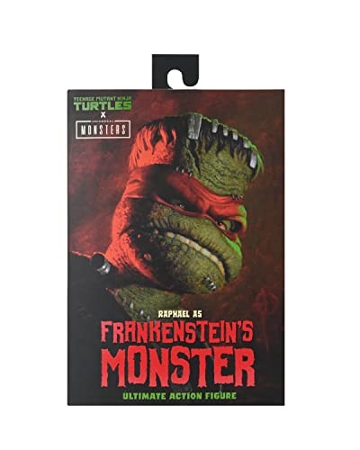 Image of Universal Monsters /Teenage Mutant Ninja Turtles - 7 inch Scale Action Figure - Ultimate Raphael as Frankenstein's Monster