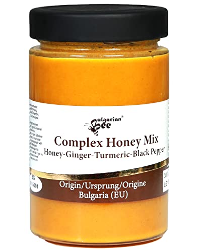 450 g Mezcla de Miel con Jengibre, Cúrcuma, Pimienta Negra
