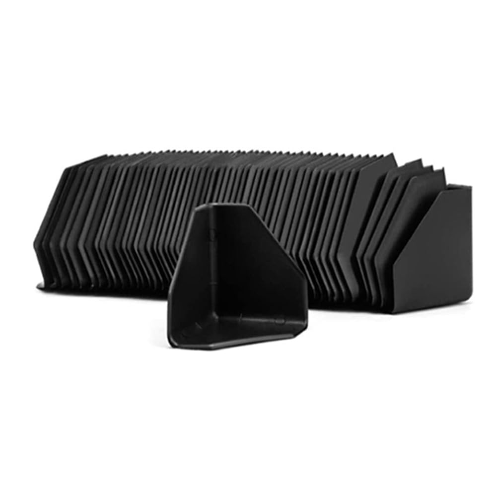 Turodeuo Shipping Box Corner Plastic Packaging Edge Protectors Corner Protectors for Cartons, Boxes, Furniture and Others 200pcs