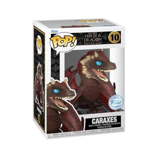 Funko Pop! TV: House of The Dragon - Caraxes - (Dragon) - (Dragon)- Figura de Vinilo Coleccionable - Idea de Regalo - Mercancia Oficial - Juguetes para Niños y Adultos - TV Fans