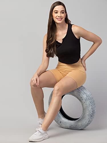 Image of Women's Yoga Shorts High Waist Tummy Control Workout Biker Running Athletic Compression Short | Workout Butt Lifting Tights Women's Shorts for Gym Cycling (BT001-parent)