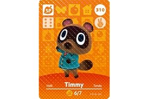 Timmy - Nintendo Animal Crossing Happy Home Designer Series 4 Amiibo Card