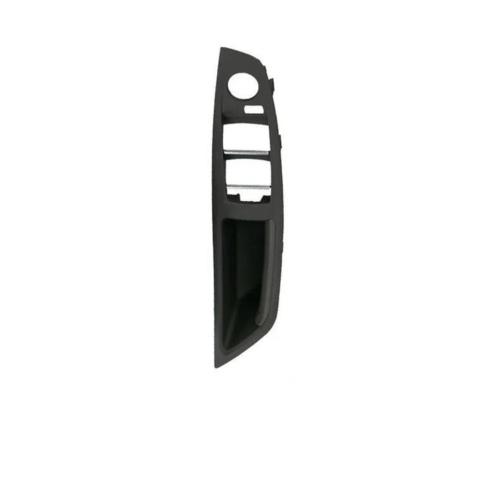NOHEEU LHD Interior Door Pull Handle Armrest Panel Trim for BMW F10 F11 5 Series 51417225865(Black)
