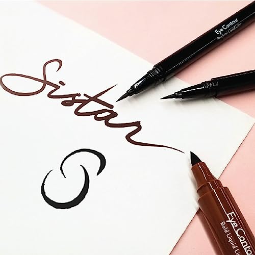 Sistar Delineador Líquido Ultra Negro Precisión 2 Pack miniatura 3