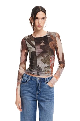 Desigual Desigual TS_Carson, 8019 Ocre, S, Giallo., S