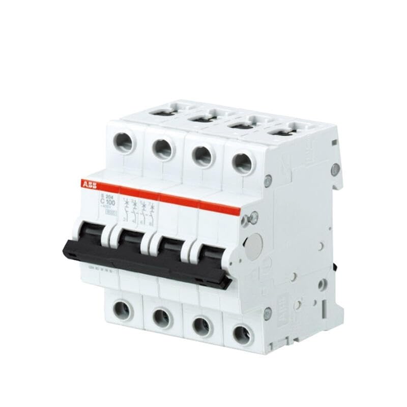 Disyuntor S204-B100 magnético y térmico de cuatro polos con curva de disparo tipo B