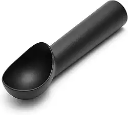 Colher de Sorvete em Alumínio Premium – Colher Ergônomica, Durável e Resistente, Para Sorvetes, Açaí, Mousses e Sobremesas, Fácil de Limpar e Confortável ao Usar