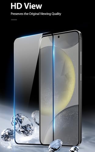 Image of Mr.Shield Top-Notch HD+ Tempered Glass Screen Protector Guard for Samsung Galaxy S24 5G (6.2 Inch), 9H Hardness, Military Grade Protection, Easy Installation kit