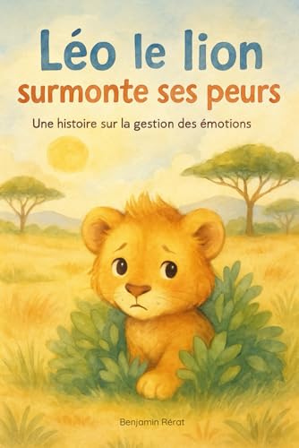 Léo le lion surmonte ses peurs: Une histoire sur la gestion des émotions