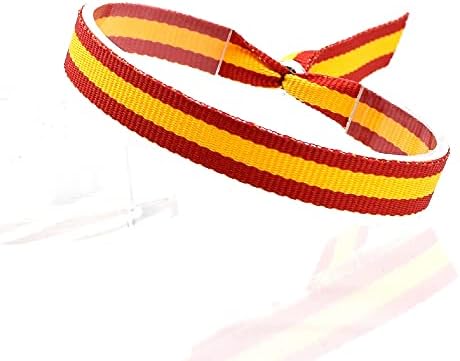 Pulsera Tela Bandera España Ajustable 41Yy+6TAXaS. AC SR38. SL1000
