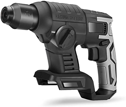 3-in-1-Rotations-Elektro-Abbruchhammer-Schlagbohrmaschine, 1380 W 5800 U/min Wiederaufladbare elektrische Akku…