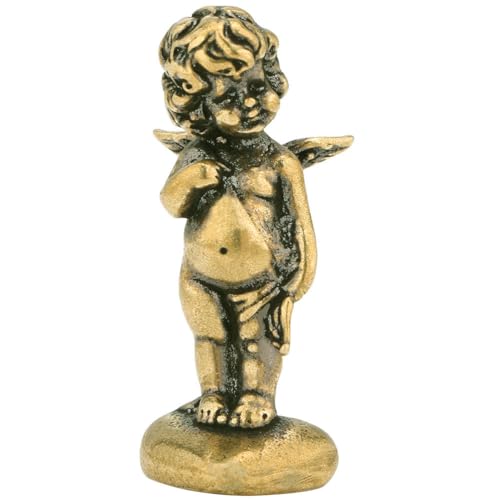 Figura de Cupido en Latón para Decoración Hogar